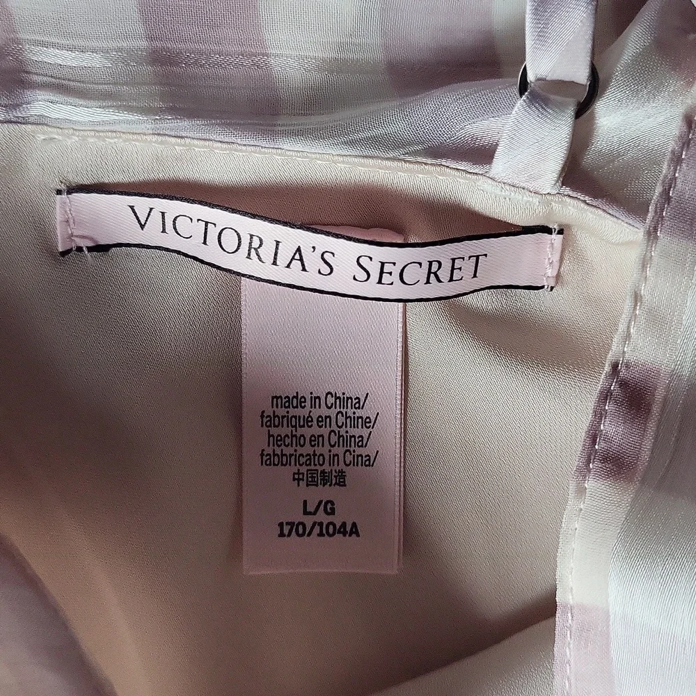Victoria’s Secret Ruffle plaid pink dress women's L feminine adjustable straps - Picture 9 of 12